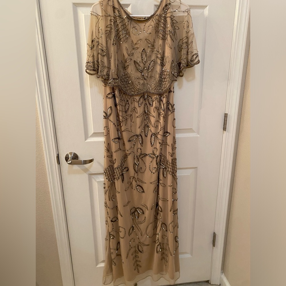 Roamans Plus Size glam gown 20W